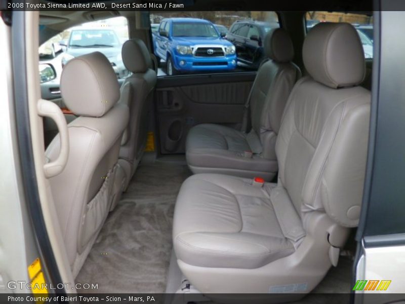 Desert Sand Mica / Fawn 2008 Toyota Sienna Limited AWD