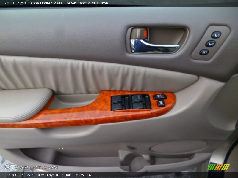 Desert Sand Mica / Fawn 2008 Toyota Sienna Limited AWD