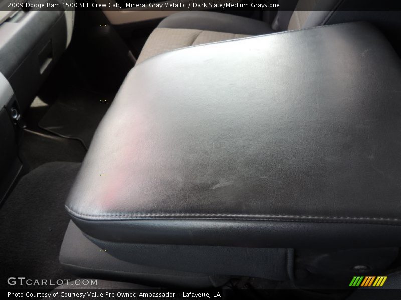 Mineral Gray Metallic / Dark Slate/Medium Graystone 2009 Dodge Ram 1500 SLT Crew Cab