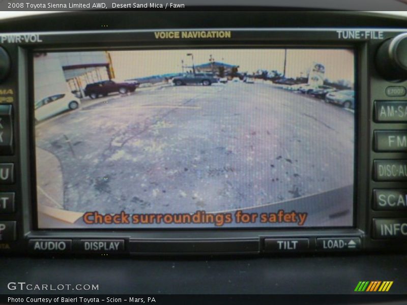Desert Sand Mica / Fawn 2008 Toyota Sienna Limited AWD