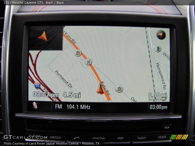 Navigation of 2013 Cayenne GTS