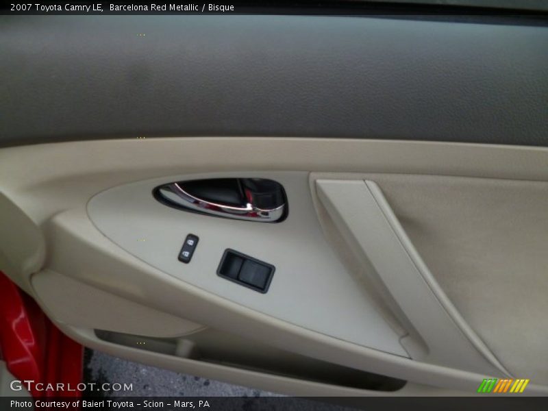 Barcelona Red Metallic / Bisque 2007 Toyota Camry LE
