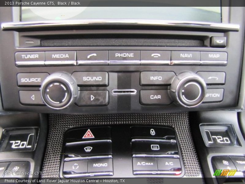 Controls of 2013 Cayenne GTS