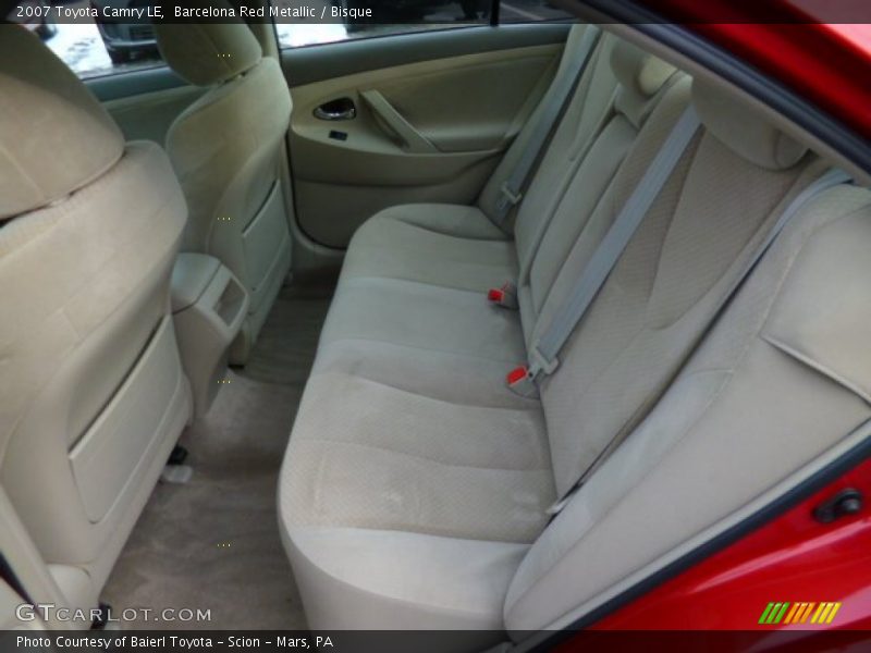 Barcelona Red Metallic / Bisque 2007 Toyota Camry LE