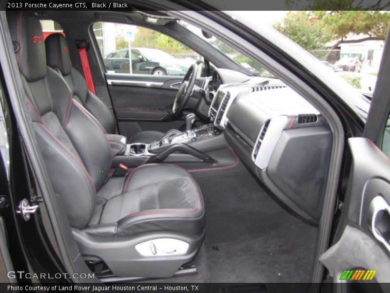 Front Seat of 2013 Cayenne GTS