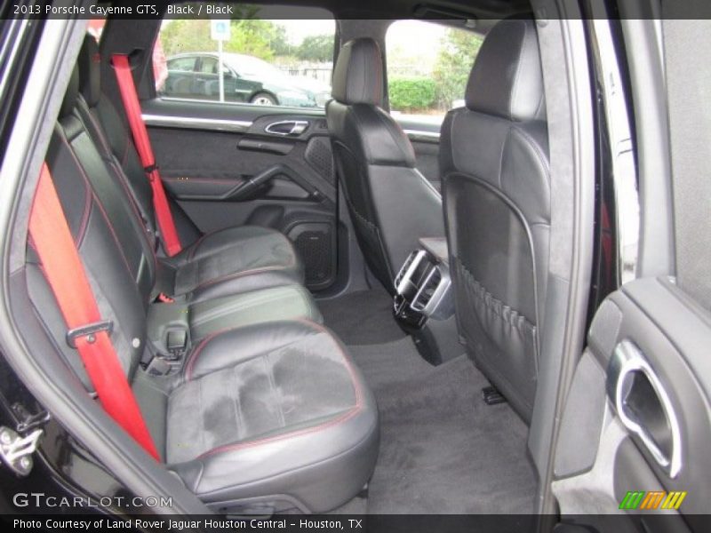 Rear Seat of 2013 Cayenne GTS