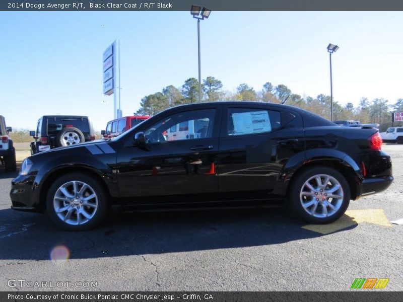 Black Clear Coat / R/T Black 2014 Dodge Avenger R/T