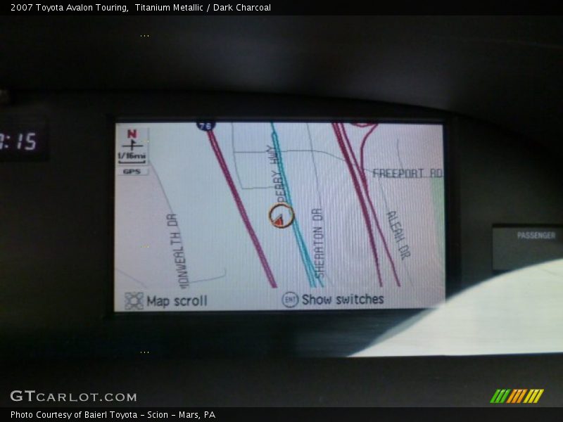 Titanium Metallic / Dark Charcoal 2007 Toyota Avalon Touring