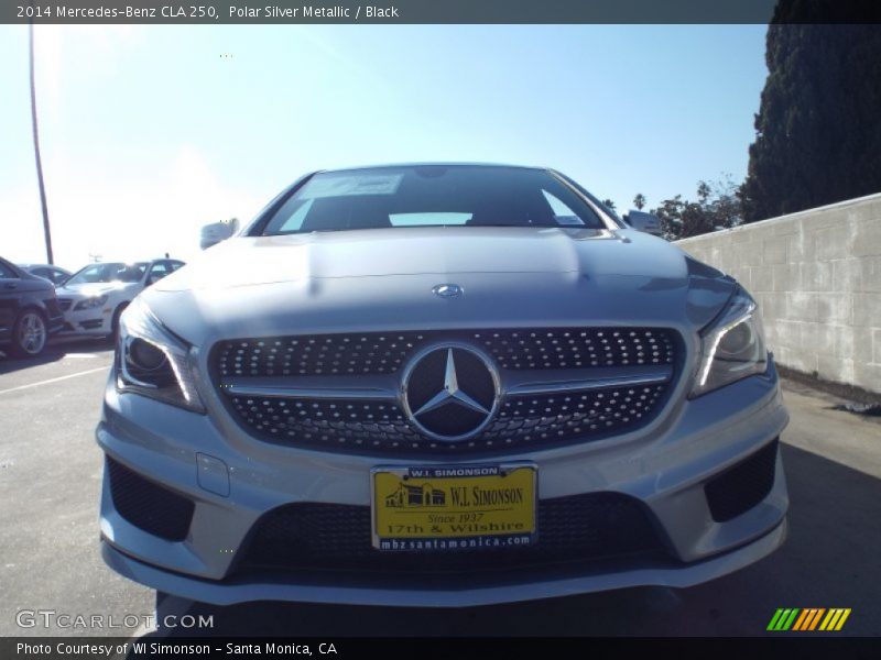 Polar Silver Metallic / Black 2014 Mercedes-Benz CLA 250
