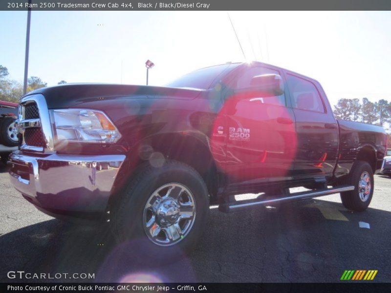 Black / Black/Diesel Gray 2014 Ram 2500 Tradesman Crew Cab 4x4
