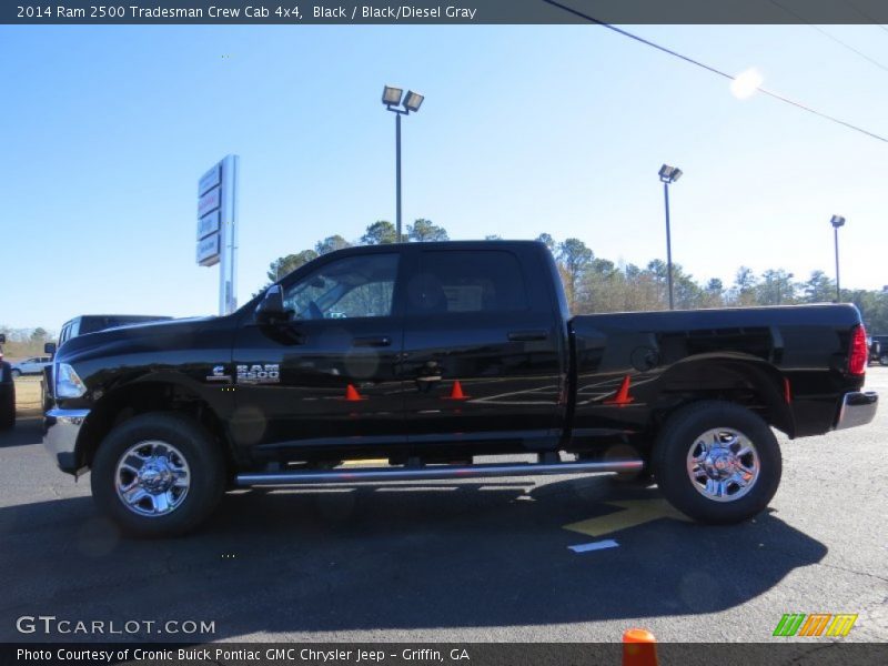 Black / Black/Diesel Gray 2014 Ram 2500 Tradesman Crew Cab 4x4