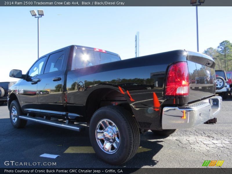 Black / Black/Diesel Gray 2014 Ram 2500 Tradesman Crew Cab 4x4