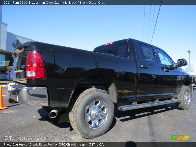 Black / Black/Diesel Gray 2014 Ram 2500 Tradesman Crew Cab 4x4