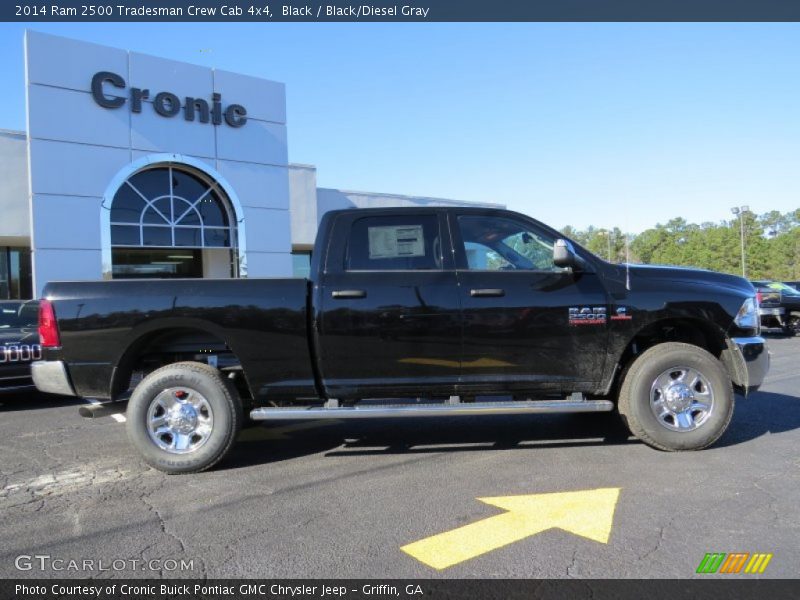 Black / Black/Diesel Gray 2014 Ram 2500 Tradesman Crew Cab 4x4