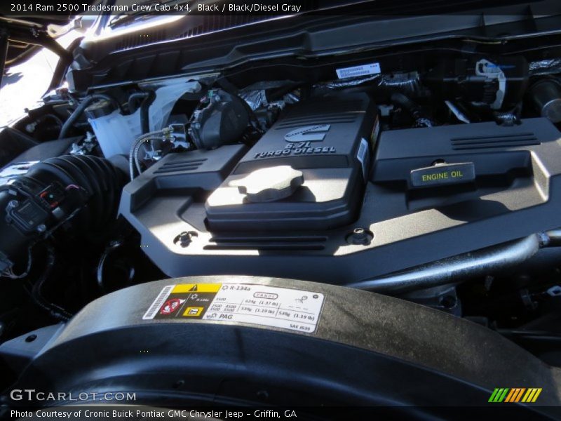 Black / Black/Diesel Gray 2014 Ram 2500 Tradesman Crew Cab 4x4