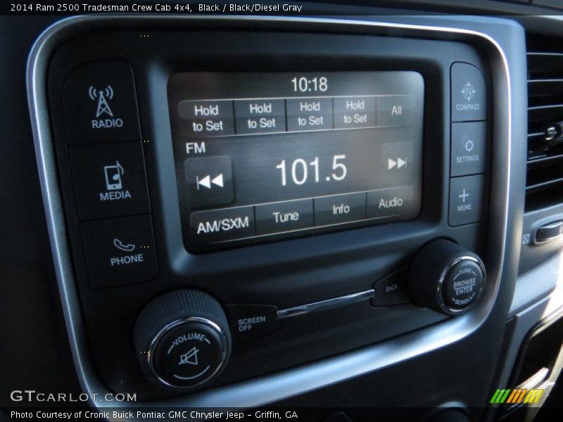 Black / Black/Diesel Gray 2014 Ram 2500 Tradesman Crew Cab 4x4
