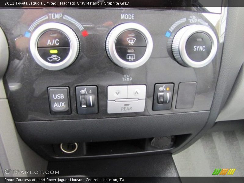 Controls of 2011 Sequoia Limited