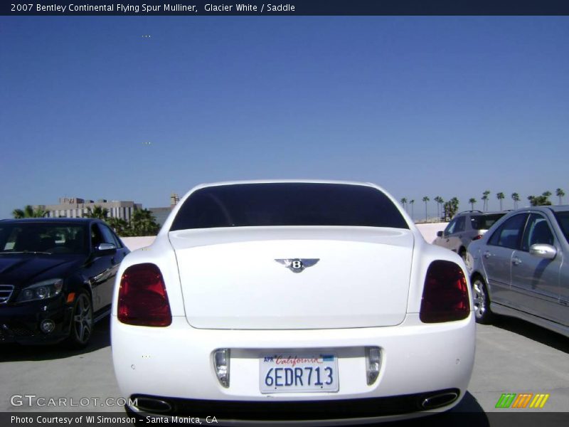 Glacier White / Saddle 2007 Bentley Continental Flying Spur Mulliner