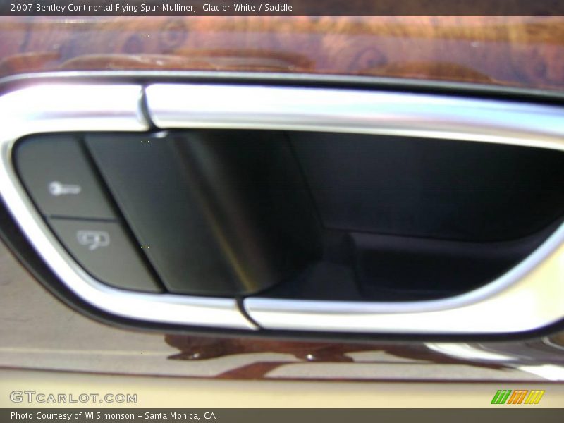 Glacier White / Saddle 2007 Bentley Continental Flying Spur Mulliner