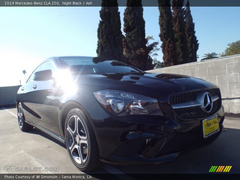 Night Black / Ash 2014 Mercedes-Benz CLA 250