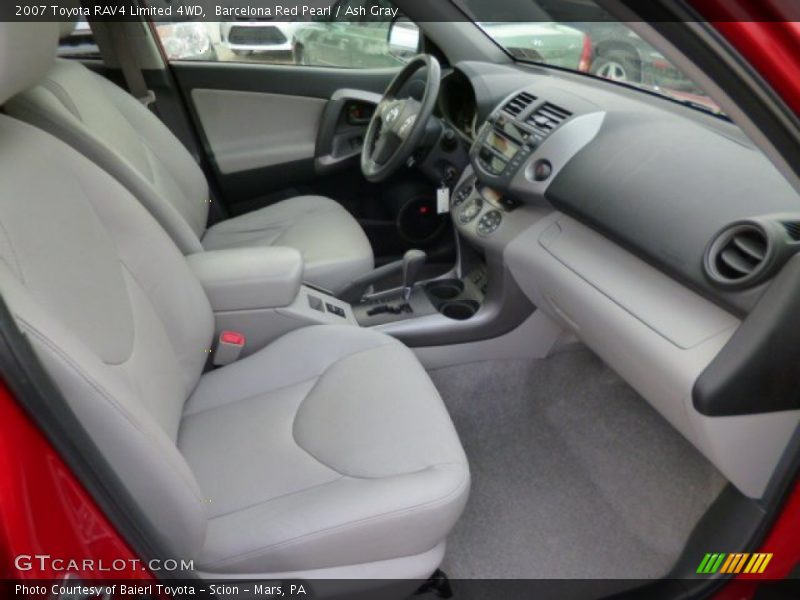 Barcelona Red Pearl / Ash Gray 2007 Toyota RAV4 Limited 4WD