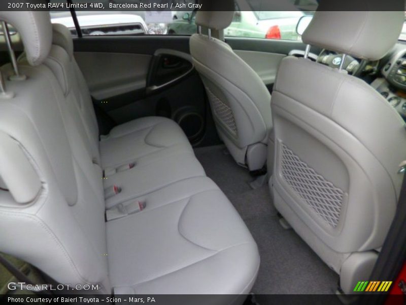 Barcelona Red Pearl / Ash Gray 2007 Toyota RAV4 Limited 4WD