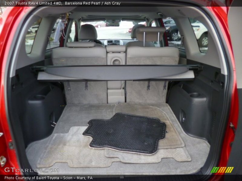 Barcelona Red Pearl / Ash Gray 2007 Toyota RAV4 Limited 4WD