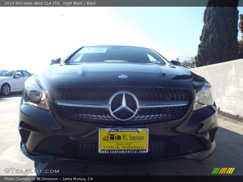 Night Black / Black 2014 Mercedes-Benz CLA 250