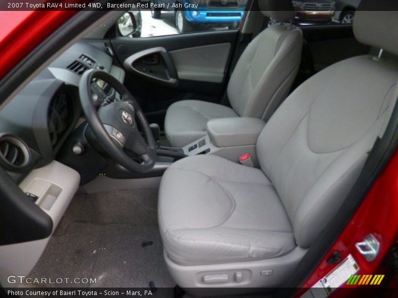 Barcelona Red Pearl / Ash Gray 2007 Toyota RAV4 Limited 4WD
