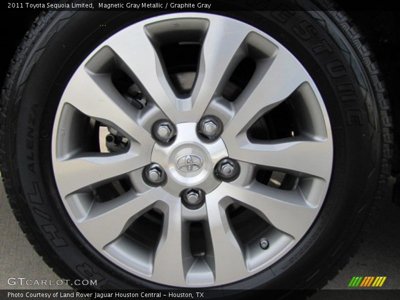 Magnetic Gray Metallic / Graphite Gray 2011 Toyota Sequoia Limited