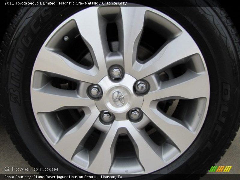 Magnetic Gray Metallic / Graphite Gray 2011 Toyota Sequoia Limited