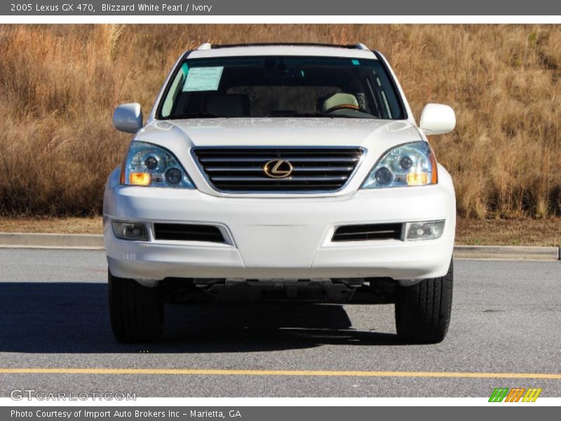Blizzard White Pearl / Ivory 2005 Lexus GX 470