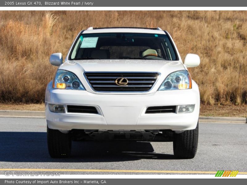 Blizzard White Pearl / Ivory 2005 Lexus GX 470