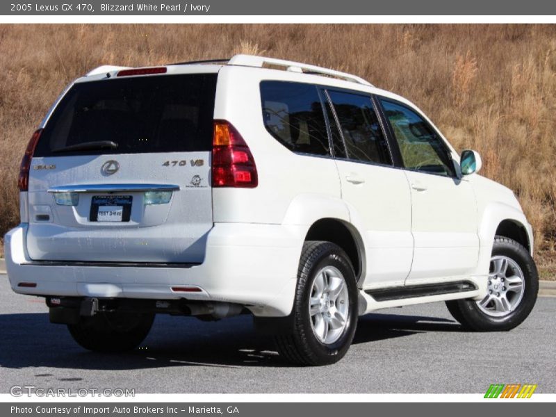 Blizzard White Pearl / Ivory 2005 Lexus GX 470