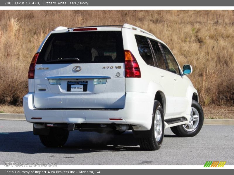 Blizzard White Pearl / Ivory 2005 Lexus GX 470
