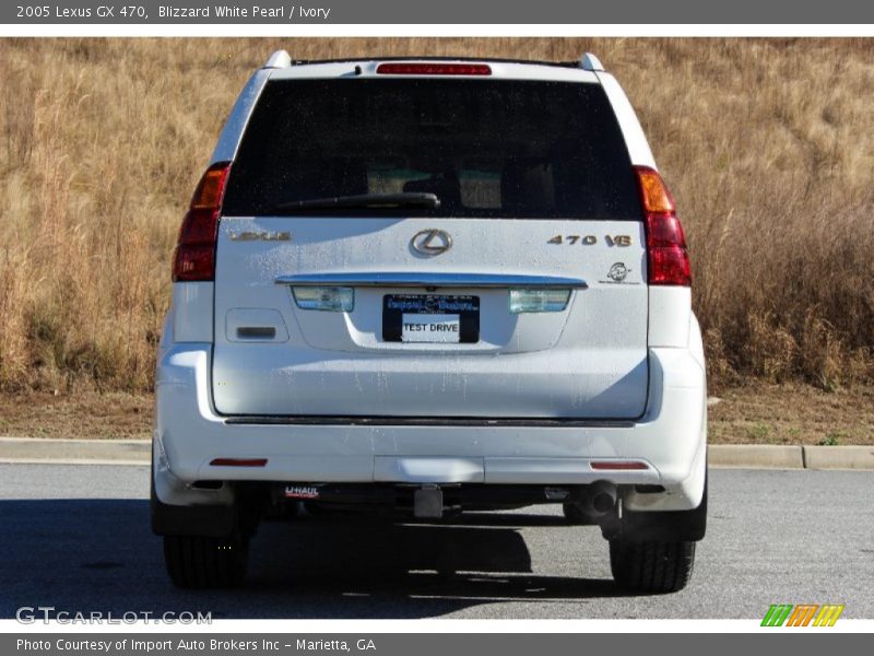 Blizzard White Pearl / Ivory 2005 Lexus GX 470