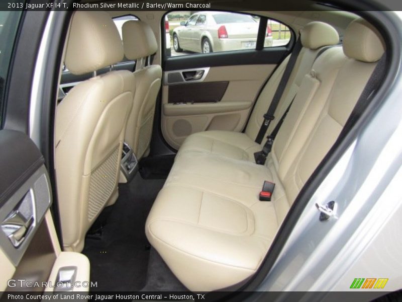 Rhodium Silver Metallic / Barley/Warm Charcoal 2013 Jaguar XF I4 T