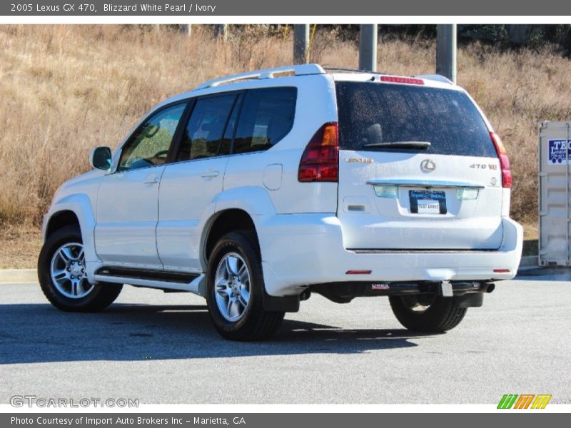 Blizzard White Pearl / Ivory 2005 Lexus GX 470