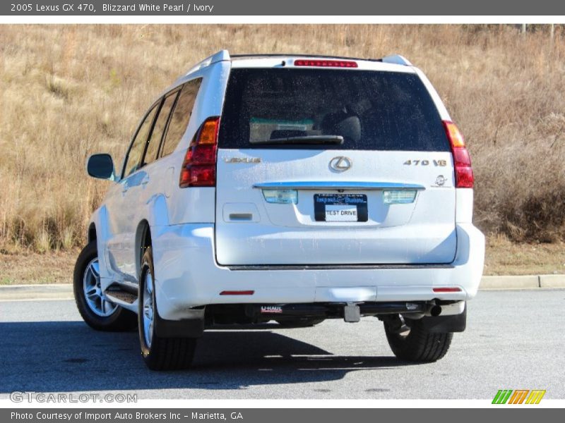Blizzard White Pearl / Ivory 2005 Lexus GX 470