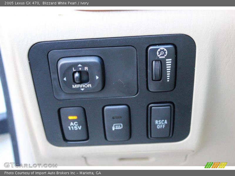 Blizzard White Pearl / Ivory 2005 Lexus GX 470