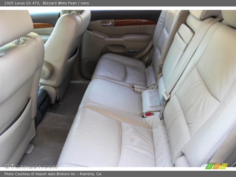 Blizzard White Pearl / Ivory 2005 Lexus GX 470