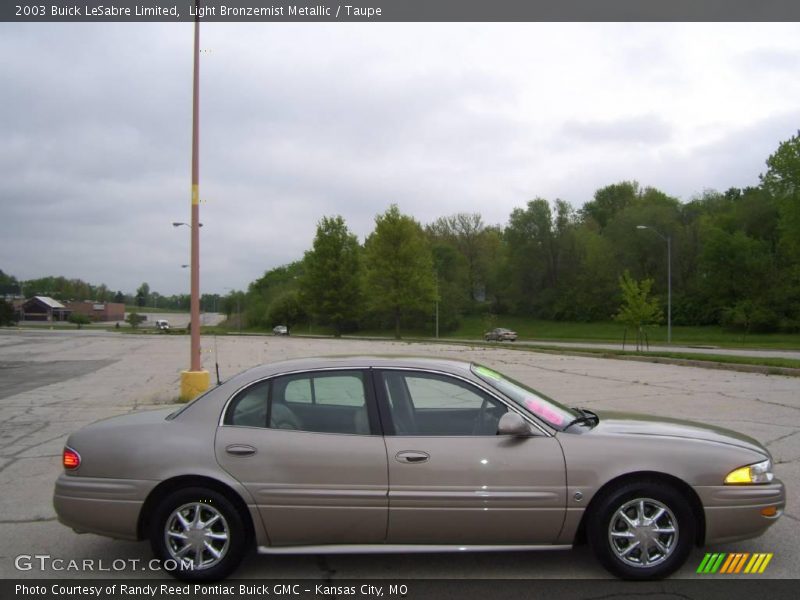 Light Bronzemist Metallic / Taupe 2003 Buick LeSabre Limited