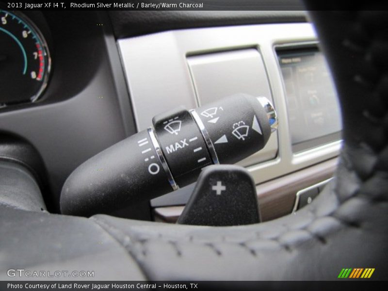 Rhodium Silver Metallic / Barley/Warm Charcoal 2013 Jaguar XF I4 T