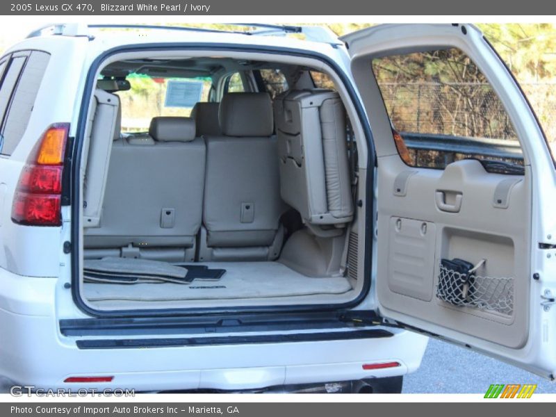 Blizzard White Pearl / Ivory 2005 Lexus GX 470