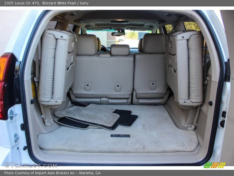 Blizzard White Pearl / Ivory 2005 Lexus GX 470