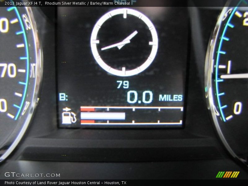 Rhodium Silver Metallic / Barley/Warm Charcoal 2013 Jaguar XF I4 T