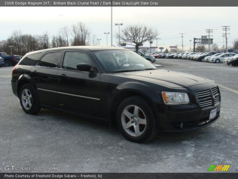 Brilliant Black Crystal Pearl / Dark Slate Gray/Light Slate Gray 2008 Dodge Magnum SXT