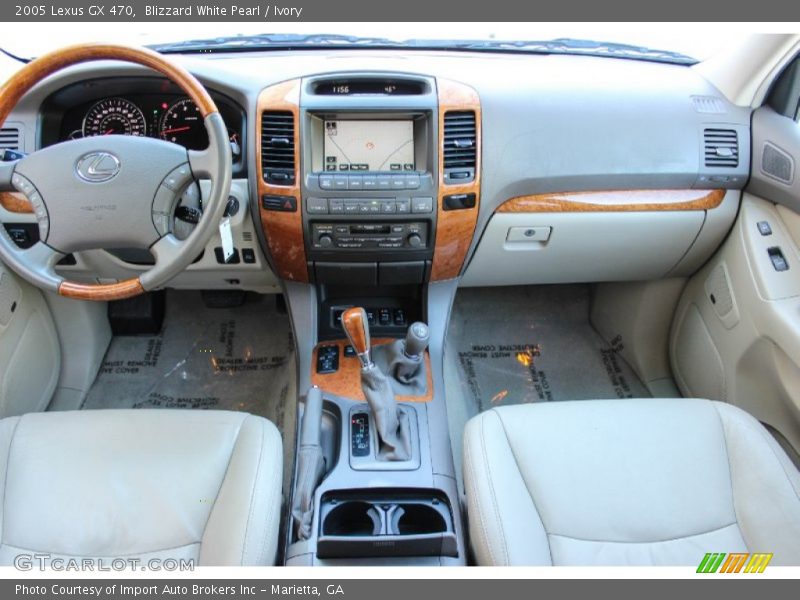 Blizzard White Pearl / Ivory 2005 Lexus GX 470