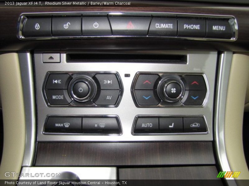 Rhodium Silver Metallic / Barley/Warm Charcoal 2013 Jaguar XF I4 T