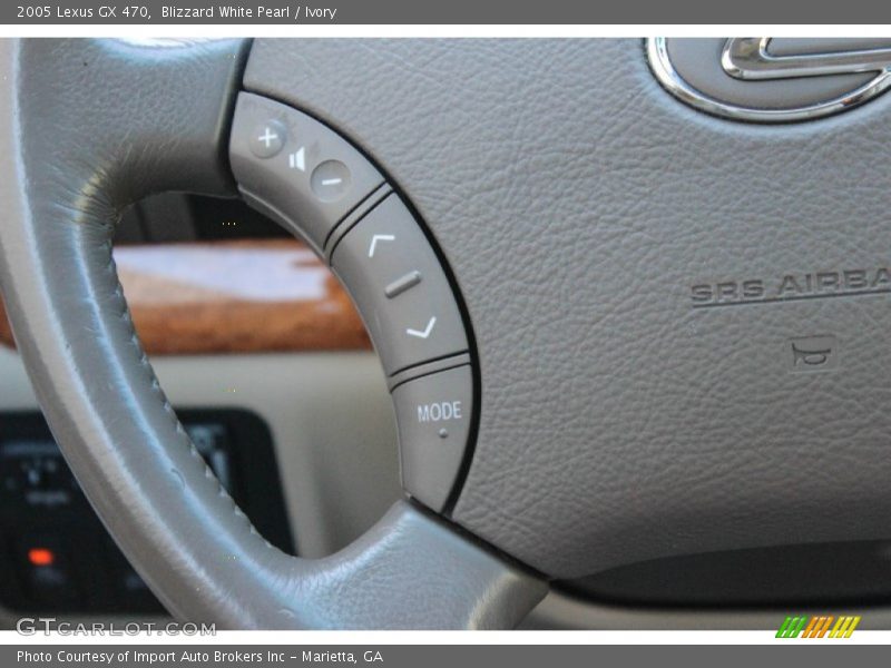 Blizzard White Pearl / Ivory 2005 Lexus GX 470